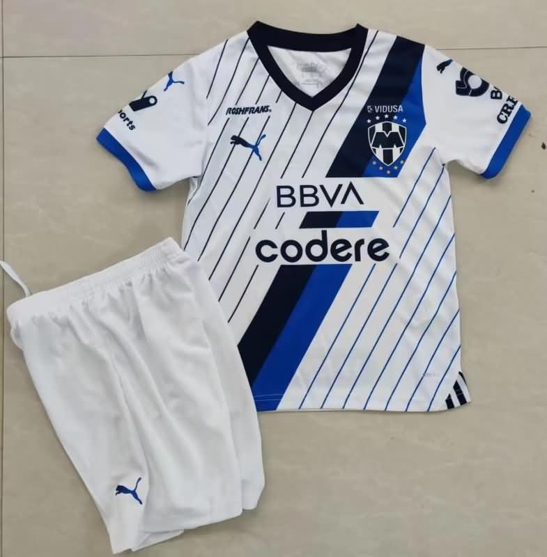 Monterrey 23/24 Kids Away Soccer Jersey And Shorts