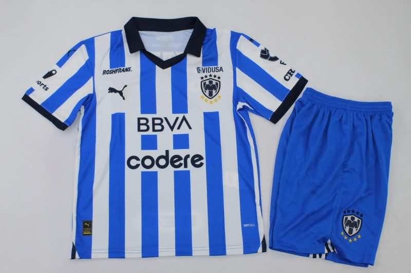 Monterrey 23/24 Kids Home Soccer Jersey And Shorts