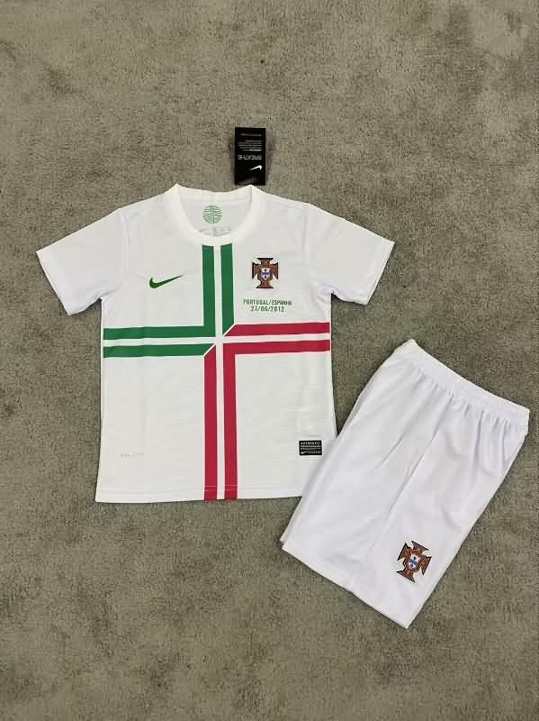 Portugal 2012 Kids Away Soccer Jersey And Shorts