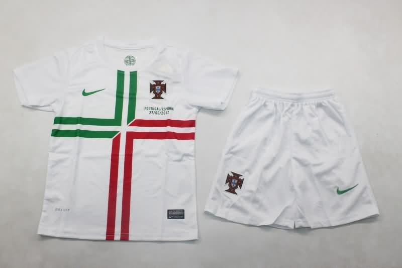 Portugal 2012 Kids Away Soccer Jersey And Shorts