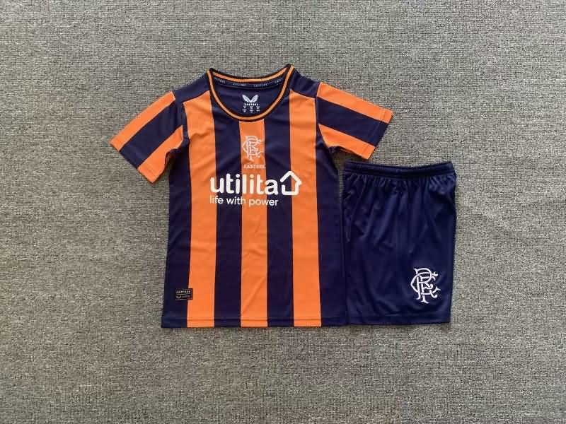 Rangers 23/24 Kids Third Soccer Jersey And Shorts