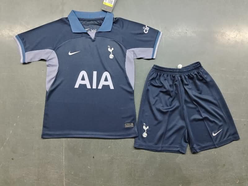 Tottenham Hotspur 23/24 Kids Away Soccer Jersey And Shorts