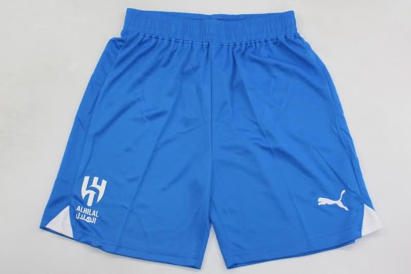 AAA(Thailand) Al Hilal 23/24 Home Soccer Shorts