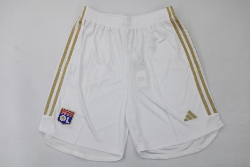 AAA(Thailand) Lyon 23/24 Home Soccer Shorts