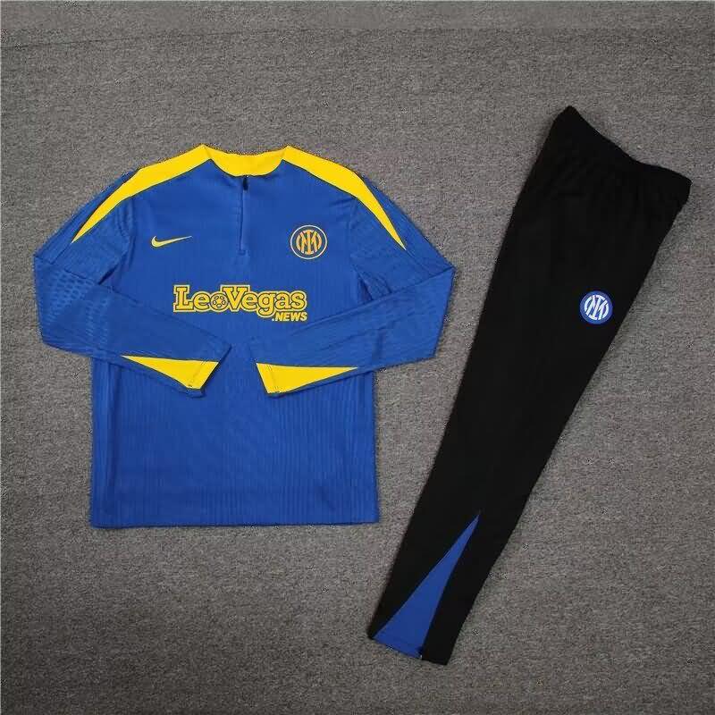 AAA(Thailand) Inter Milan 23/24 Blue Soccer Tracksuit