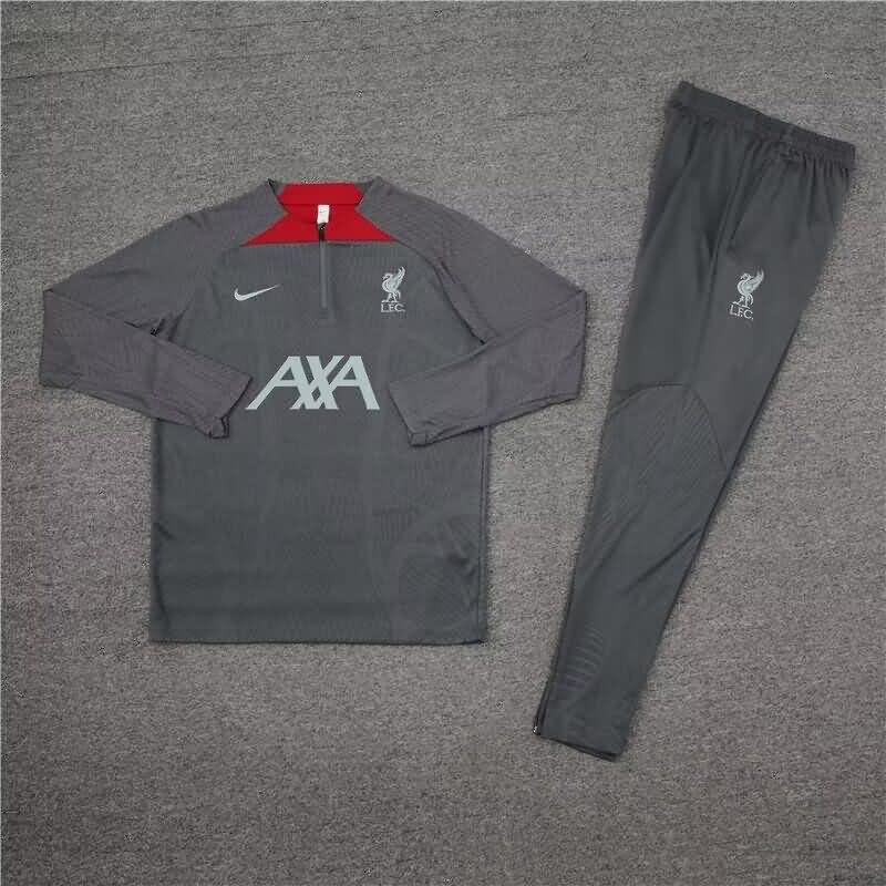 AAA(Thailand) Liverpool 23/24 Grey Soccer Tracksuit 03