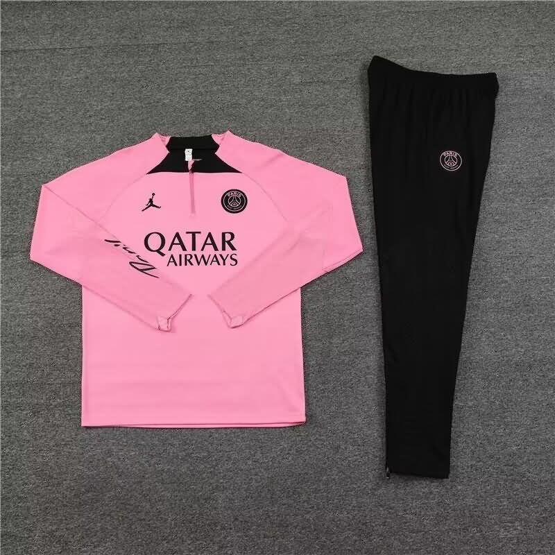 AAA(Thailand) PSG 23/24 Pink Soccer Tracksuit