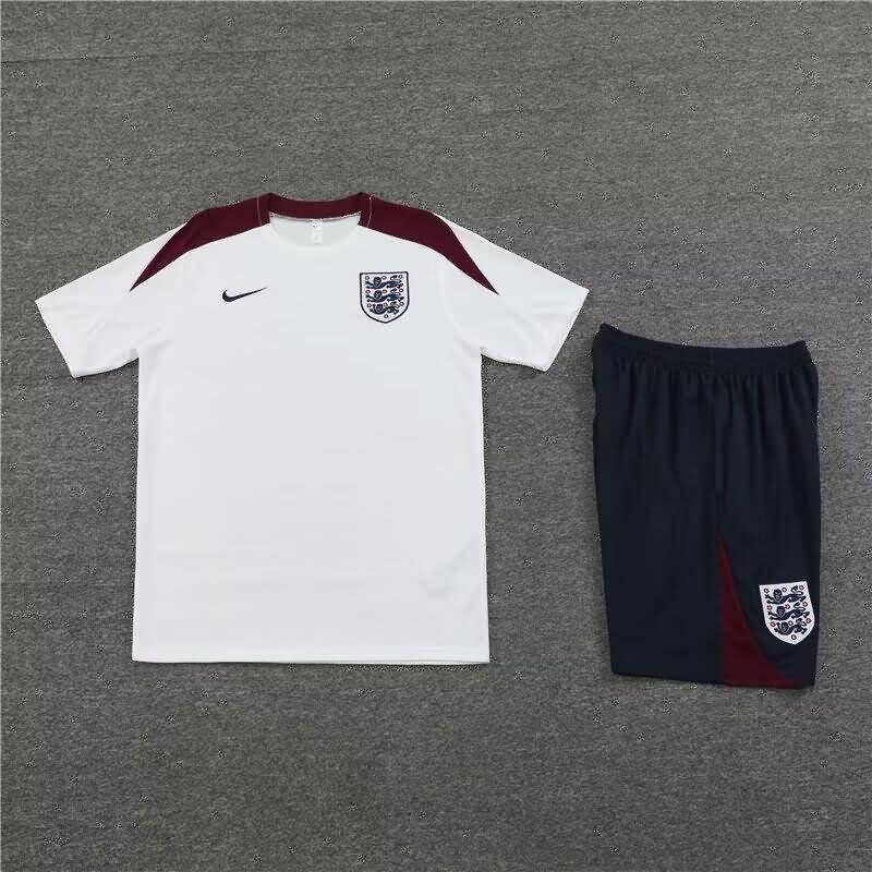 AAA(Thailand) England 2024 White Soccer Training Sets