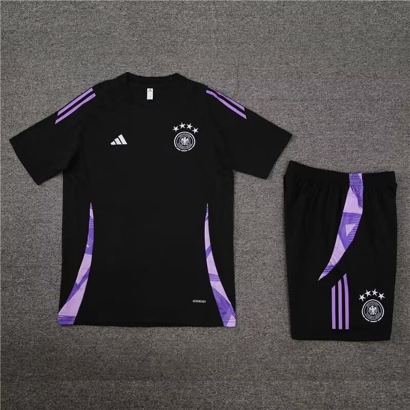 AAA(Thailand) Germany 2024 Black Soccer Training Sets 02