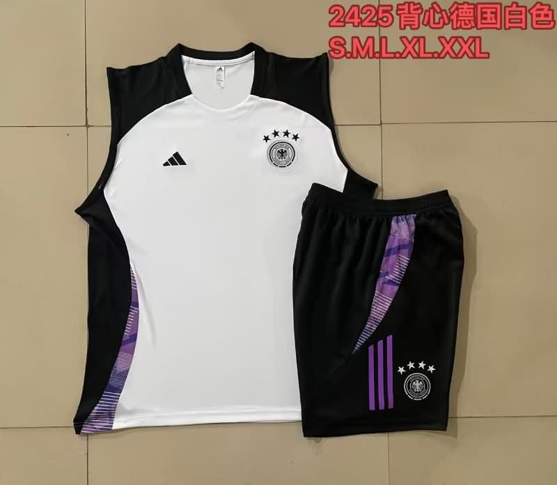 AAA(Thailand) Germany 2024 White Soccer Training Sets 04
