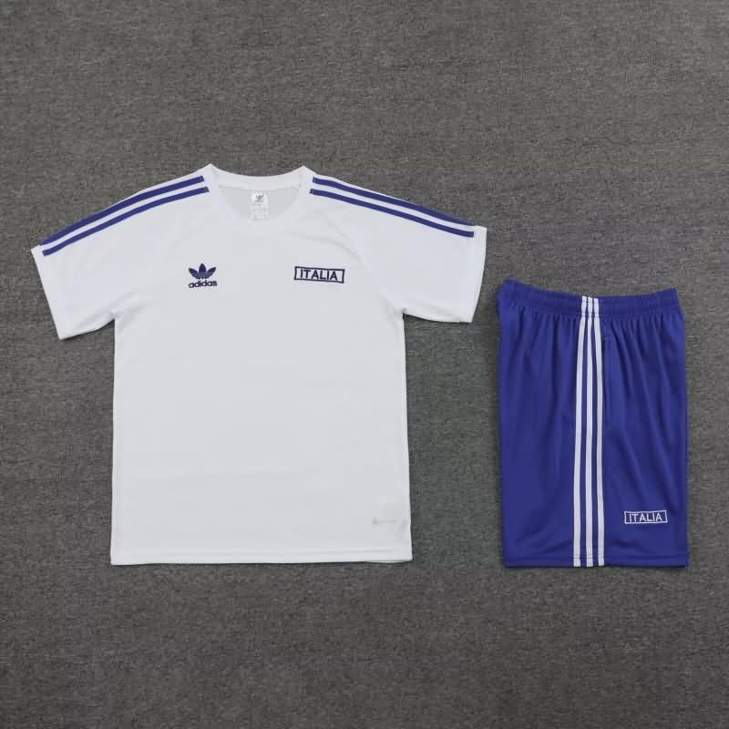 AAA(Thailand) Italy 2024 White Soccer Training Sets