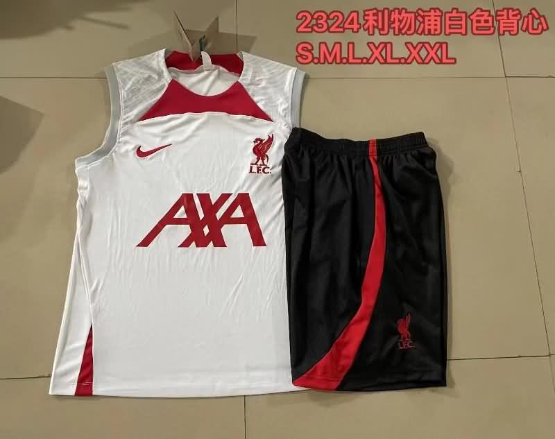 AAA(Thailand) Liverpool 23/24 White Soccer Training Sets
