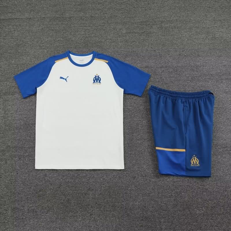 AAA(Thailand) Marseilles 23/24 White Soccer Training Sets