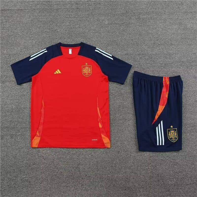 AAA(Thailand) Spain 2024 Red Soccer Training Sets