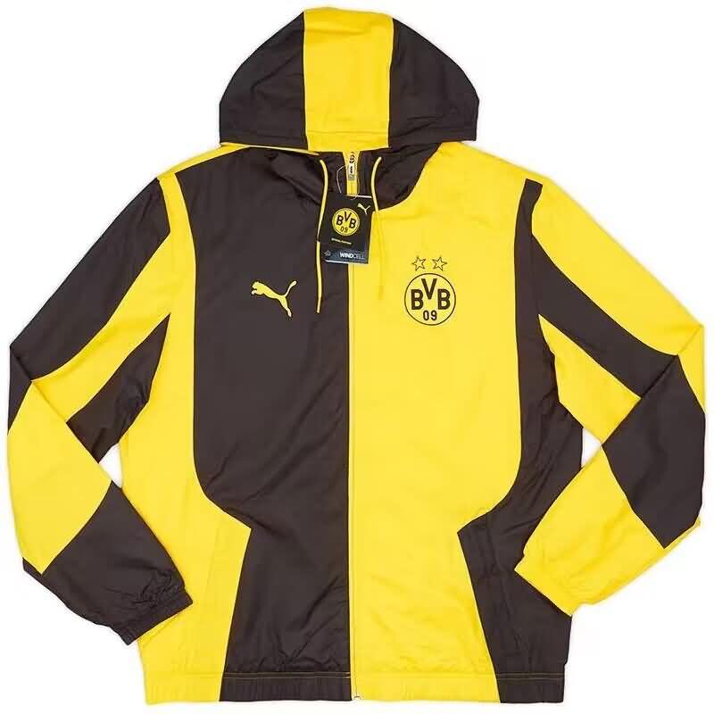 AAA(Thailand) Dortmund 23/24 Yellow Soccer Windbreaker