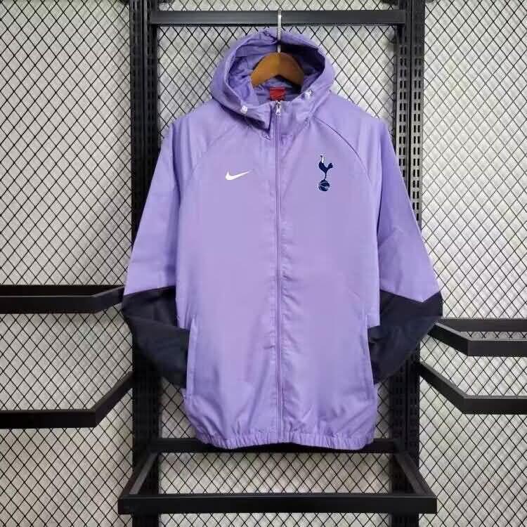 AAA(Thailand) Tottenham Hotspur 23/24 Purples Soccer Windbreaker
