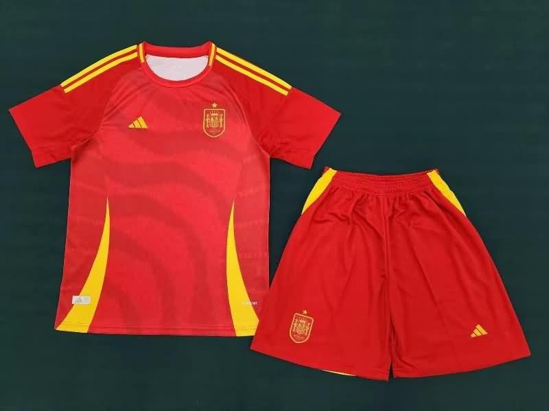 Spain 2024 Home Soccer Jersey