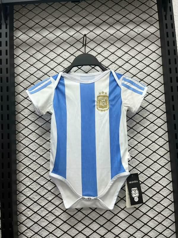 AAA(Thailand) Argentina 2024 Copa America Home Baby Soccer Jerseys