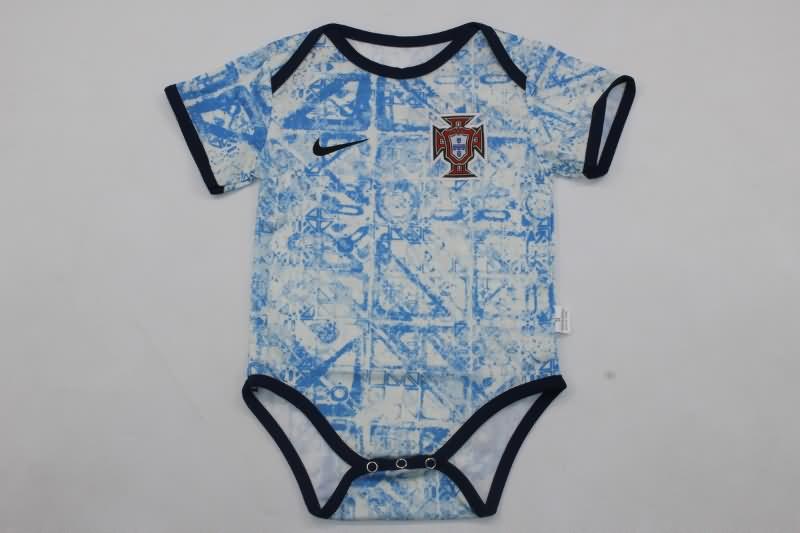 AAA(Thailand) Portugal 2024 Away Baby Soccer Jerseys