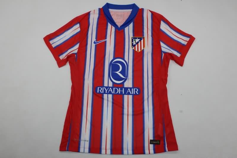 AAA(Thailand) Atletico Madrid 24/25 Home Soccer Jersey (Player) Leaked