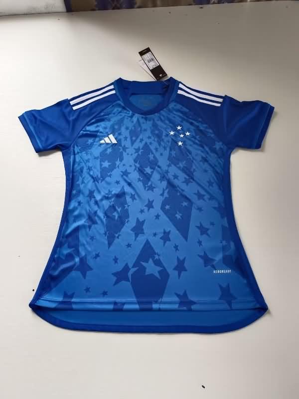 AAA(Thailand) Cruzeiro 2024 Home Women Soccer Jersey