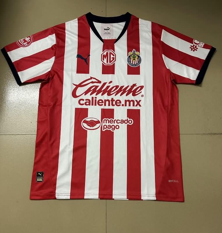 AAA(Thailand) Guadalajara Chivas 24/25 Home Soccer Jersey
