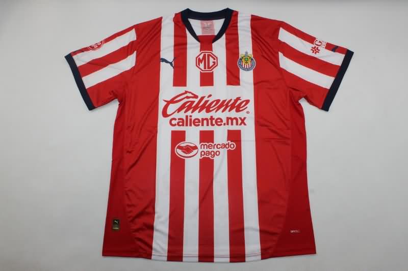 AAA(Thailand) Guadalajara Chivas 24/25 Home Soccer Jersey