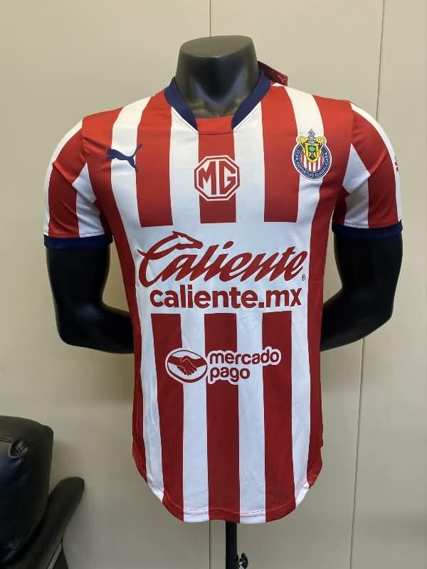 AAA(Thailand) Guadalajara Chivas 24/25 Home Soccer Jersey (Player)