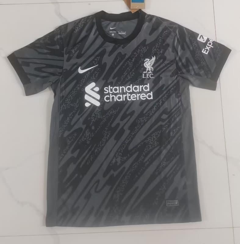AAA(Thailand) Liverpool 24/25 Goalkeeper Black Soccer Jersey (Leaked)