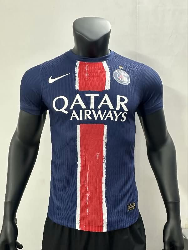 AAA(Thailand) Paris St German 24/25 Home Soccer Jersey (Player) With Star