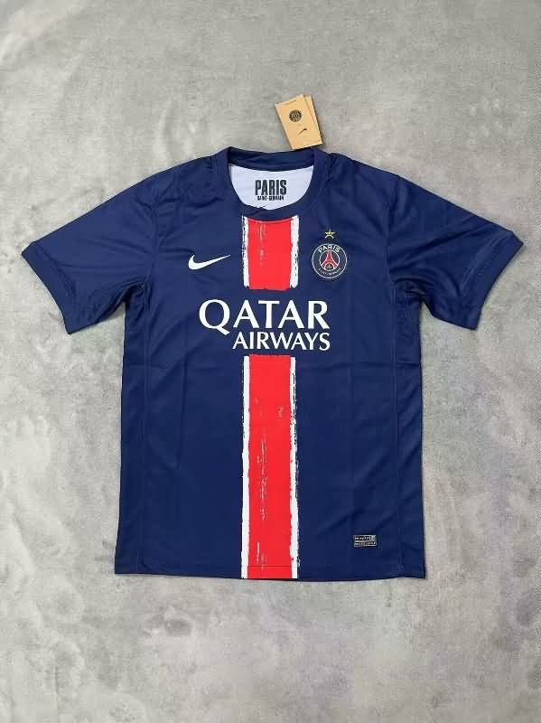 AAA(Thailand) Paris St German 24/25 Home Soccer Jersey With Star
