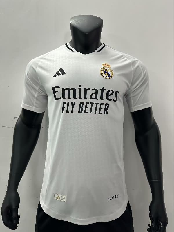 AAA(Thailand) Real Madrid 24/25 Home Soccer Jersey (Player) Leaked