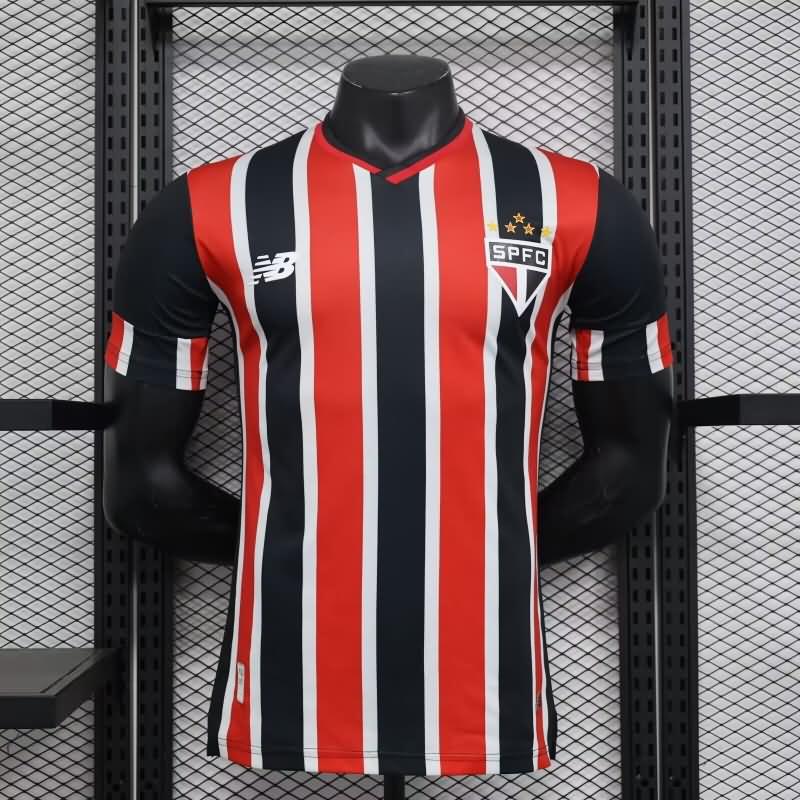 AAA(Thailand) Sao Paulo 2024 Away Soccer Jersey (Player)