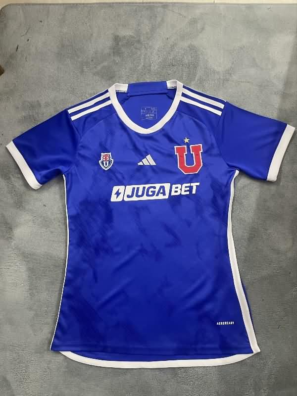 AAA(Thailand) Universidad Chile 2024 Home Women Soccer Jersey