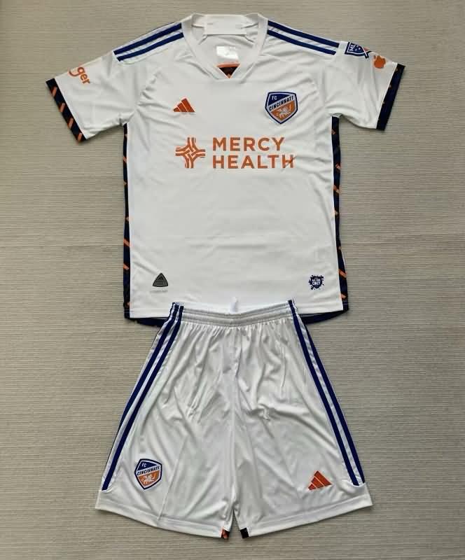 Cincinnati 2024 Kids Away Soccer Jersey And Shorts