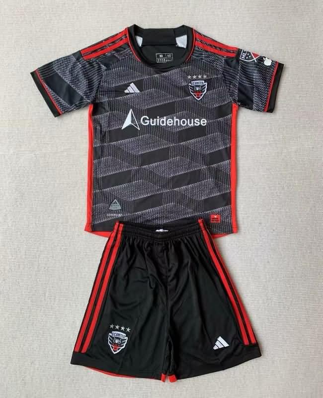 DC United 2024 Kids Home Soccer Jersey And Shorts
