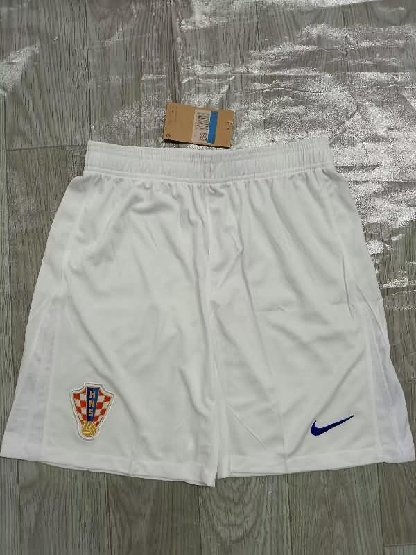 AAA(Thailand) Croatia 2024 Home Soccer Shorts