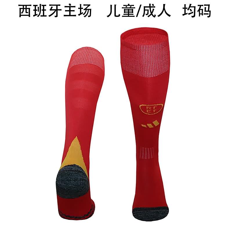 AAA(Thailand) Spain 2024 Home Soccer Socks