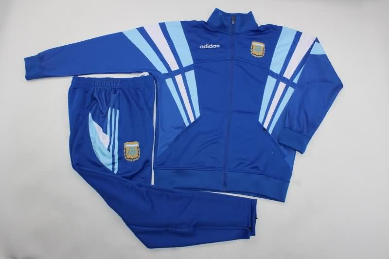 AAA(Thailand) Argentina 2024 Blue Soccer Tracksuit 02