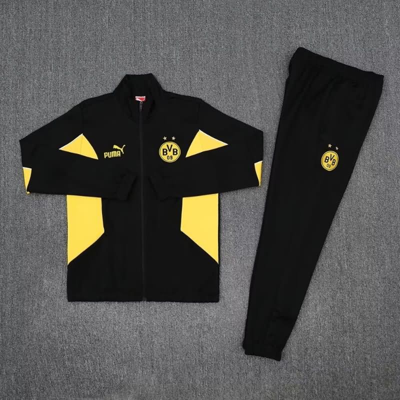 AAA(Thailand) Dortmund 24/25 Black Soccer Tracksuit 04