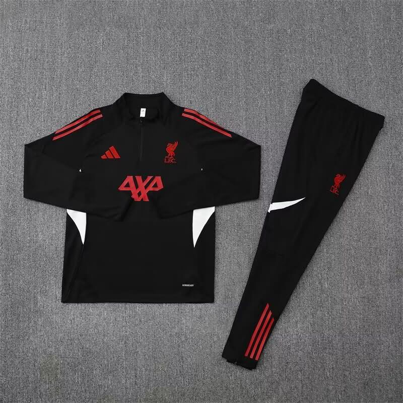 AAA(Thailand) Liverpool 24/25 Black Soccer Tracksuit