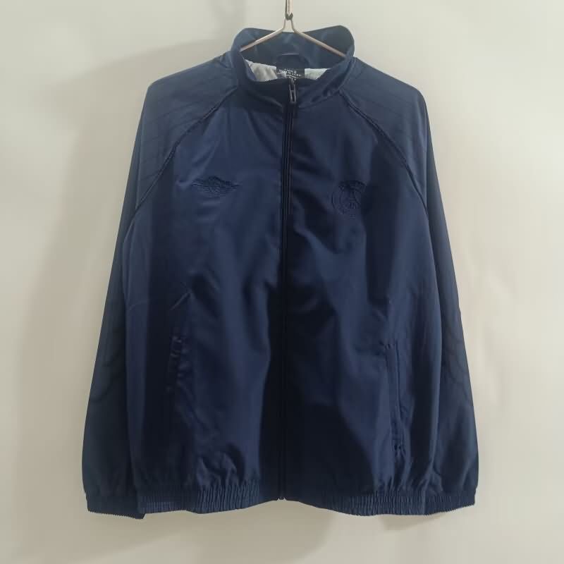 AAA(Thailand) Paris St German 24/25 Dark Blue Soccer Windbreaker