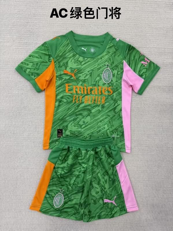 AC Milan 25/26 Goalkeeper Green Soccer Jersey