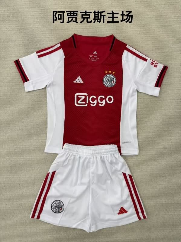 Ajax 25/26 Home Soccer Jersey