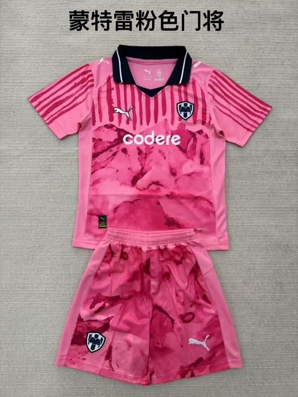 Monterrey 25/26 Club World Cup Goalkeeper Pink Soccer Jersey
