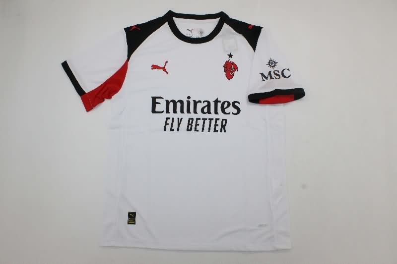 AAA(Thailand) AC Milan 25/26 Away Soccer Jersey (Player)
