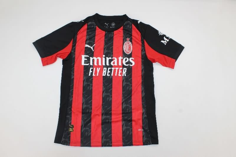 AAA(Thailand) AC Milan 25/26 Home Soccer Jersey
