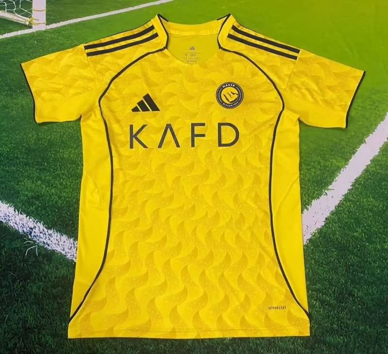AAA(Thailand) Al Nassr FC 25/26 Home Soccer Jersey