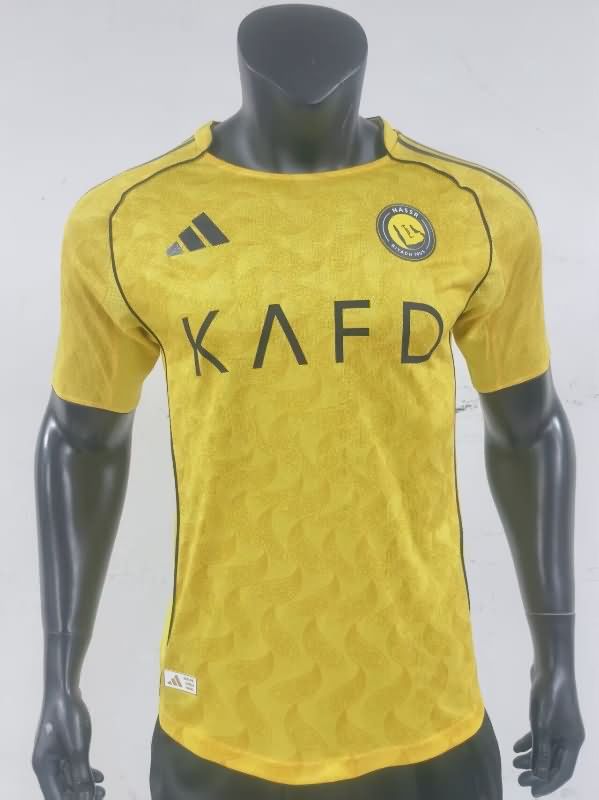 AAA(Thailand) Al Nassr FC 25/26 Home Soccer Jersey (Player)