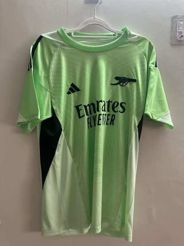 AAA(Thailand) Arsenal 25/26 Goalkeeper Green Soccer Jersey Leaked